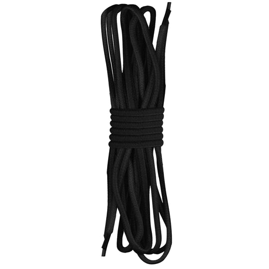 Jobsite & Manakey Group Waxed Laces Black 45 in.