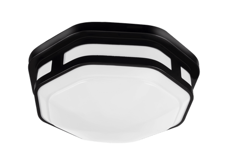 ETi Solid State Lighting Outdoor Color Preference® Hexagon Flushmount (Black)