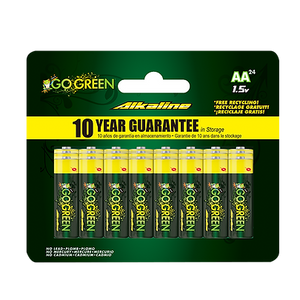 GoGreen Power® AA Alkaline 24pack