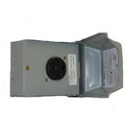 Outdoor Raintite Receptacle Enclosure, 50A 120/240V