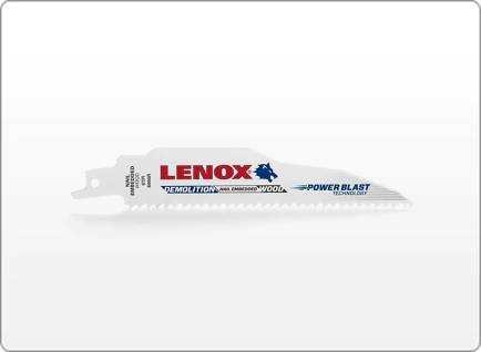 LENOX DEMOLITION BI-METAL RECIPROCATING SAW BLADES 6 TPI