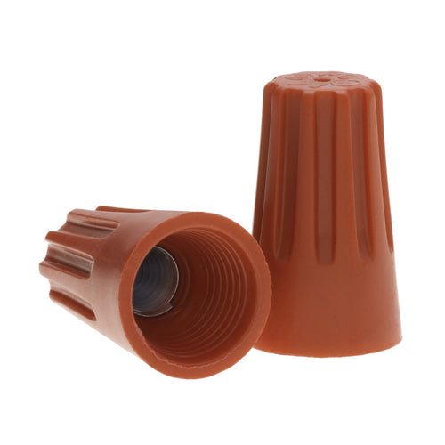 NSI Industries WC-R-C Easy-Twist Standard Twist-On Wire Connectors - Standard Red 22-8 AWG - 100 Count