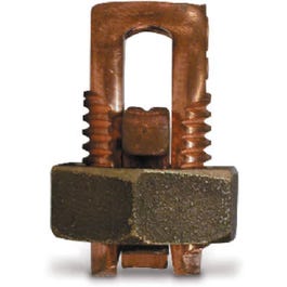 Copper Split Bolt Connector, 4 AWG, 2-Pk.