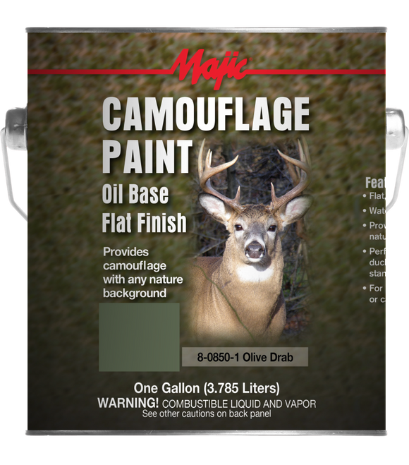 Yenkin Majestic  Camouflage Paint Bark Gray 1 Quart (1 Quart, Bark Gray)