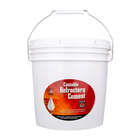 Meeco's Red Devil Castable Refractory Cement