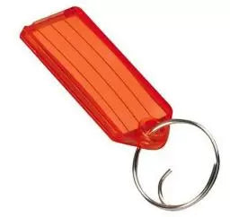 Hy-ko Products Key Tag with Wire Key Ring