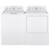 GE Appliances 7.2 cu. ft. Capacity Aluminized Alloy Drum Gas Dryer (White)