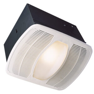 Air King Model AK863L Deluxe Exhaust Fan With Light, White
