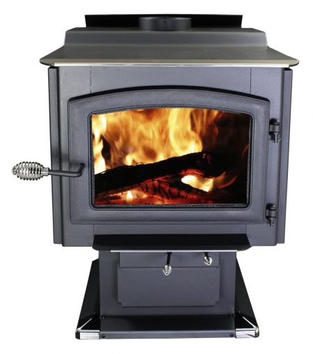 Ashley Hearth Products 3,200 Sq. Ft. Large Pedestal Wood Stove