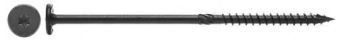 Big Timber Black Wafer Head Screws #15 x 4-1/2”