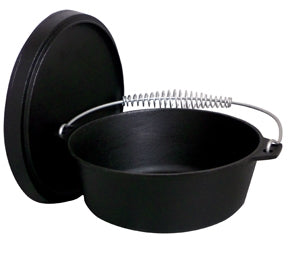 King Kooker® Pre-Seasoned Cast Iron Dutch Ovens – Assorted Sizes 12 Quart