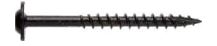 Big Timber Black Cabinet Screws #10 x 3”