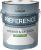 California Products Preference Interior & Exterior Paint Semi Gloss Pastel Base - 1 Gallon