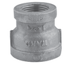 Ward Mfg DXC.BMC Pipe Reducing Coupling, 1/2 x 3/8 in Nominal, FNPT End Style, 150 lb, Malleable Iron, Black