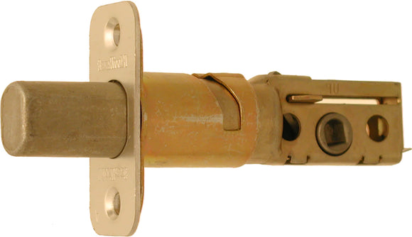 Kwikset 81305 - RCAL Deadbolt Adjustable Latch Polished Brass