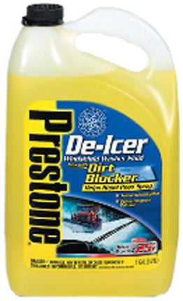 1 Prestone Windshield Washer Fluid Booster De-Icer Dirt Blocker Additive  15.5oz.