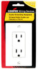 RECEPTACLE GRND WHITE DECORATOR