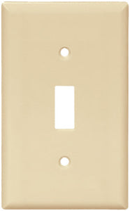 1 GANG SWITCH PLATE IVORY