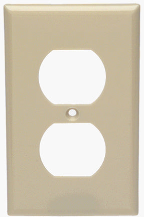 1 GANG DUPLEX RECEPTACLE PLATE