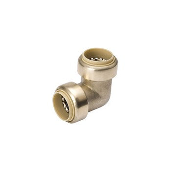 B & K Industries Brass 90° Elbow 3/4” x 1/2”