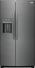 Frigidaire Gallery 25.6 Cu. Ft. 36 Standard Depth Side by Side Refrigerator Black Stainless Steel