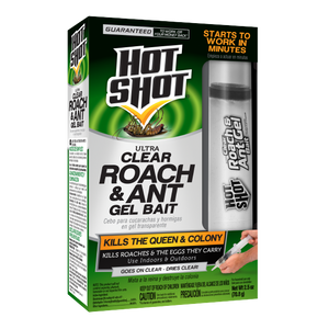 Hot Shot Ultra Clear Roach & Ant Gel Bait 2.5 oz.