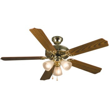 Hardware House 240079 24-0079 Pb 52 Ceiling Fan