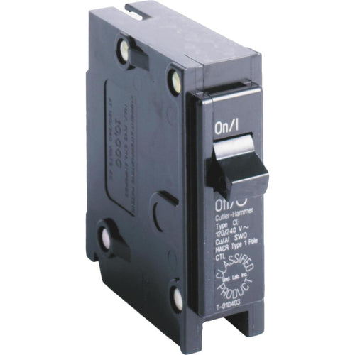 Eaton 20A Single-Pole Standard Trip Universal Replacement Circuit Breaker