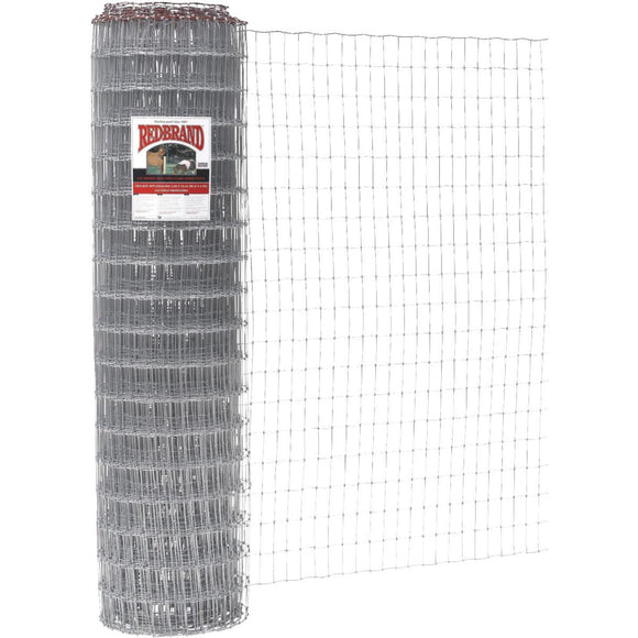 Keystone Red Brand 48 In. H. x 100 Ft. L. Galvanized Steel Class 1 Square Deal Non-Climb Horse Fence