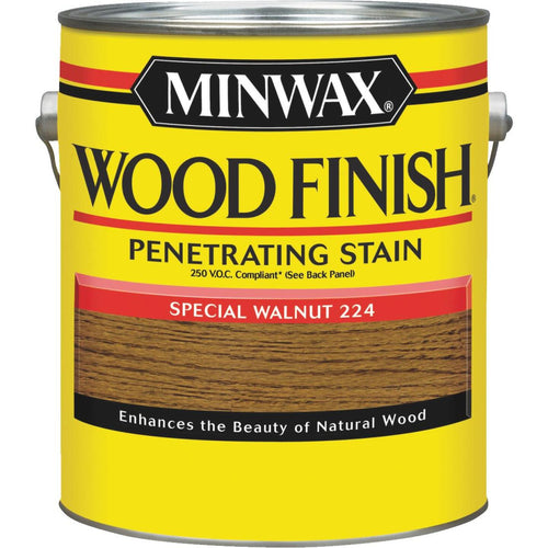 Minwax Wood Finish VOC Penetrating Stain, Special Walnut, 1 Gal.