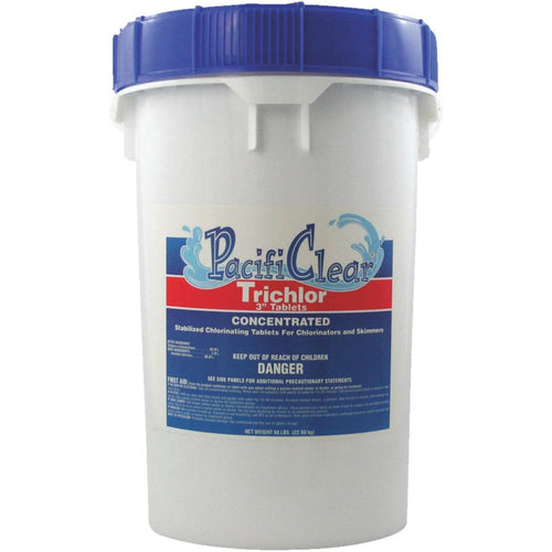 PacifiClear 3 In. 50 Lb. Trichlor Chlorine Tablet