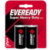 Eveready Super Heavy Duty C Carbon Zinc Battery (2-Pack)