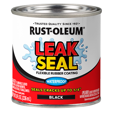 Rust-Oleum® LeakSeal® Brush Black (8 Oz, Black)
