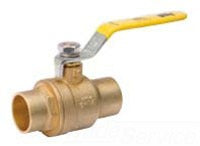 B & K Industries Series 7700T Brass Ball Valve 2-1/2”