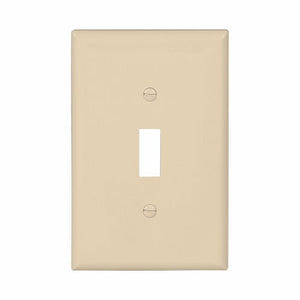 Eaton Cooper Wiring Toggle Wallplate, Ivory