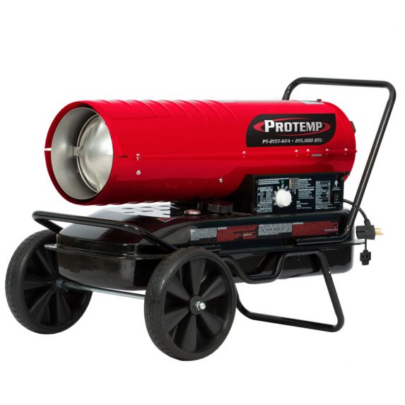 ProTemp 215,000 BTU Kerosene/Diesel Forced Air Heater