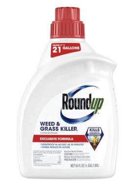 Roundup Weed & Grass Killer₄ Concentrate Exclusive Formula