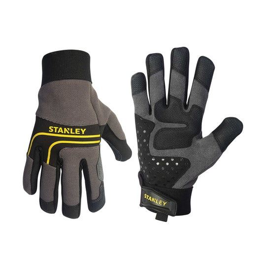 Stanley Synthetic Leather Multi-Purpose Gloves with Silicone Dotting Medium