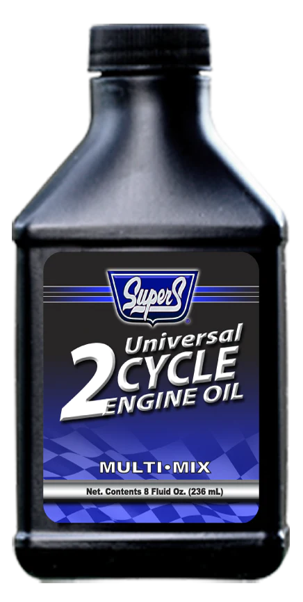 Smittys Supply Super S® Universal Air-Cooled Blue 2-Cycle Mixing Oil 8 oz.