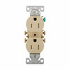 Eaton Cooper Wiring Residential Grade Duplex Receptacle 15A, 125V Ivory