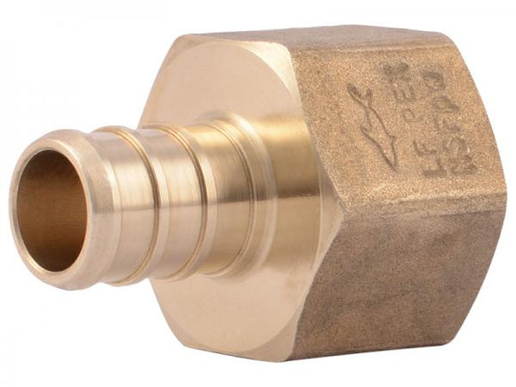 Sharkbite Brass Crimp Female Connector 1/2 in. x 1/2 in.