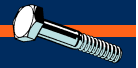 Midwest Fastener Coarse Hex Bolts 1/4