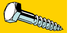 Midwest Fastener Hex Lag Screws 1/2 x 5