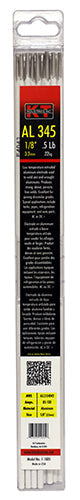 K-T Industries Aluminum Electrode 1/8 1/2 Lb