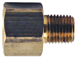 K-T Industries Reducer 3/8'' Female X 1/4'' Male Npt