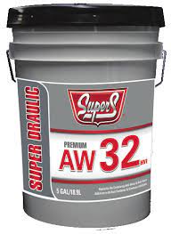 Super S SUS36 Hydraulic Fluid AW 32, 5 Gallon