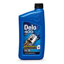 Chevron Delo 400 SAE 30 Motor Oil - 1 Quart Bottle