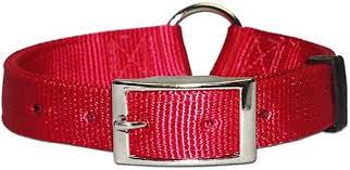 Leather Brothers OmniPet Bravo Collar 28″ – Red