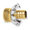 Gilmour 3/4 in. Brass Threaded Male Clinch Coupling