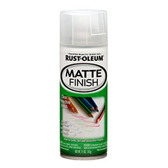 Rust-Oleum® Matte Finish Spray Clear (11 Oz, Clear)